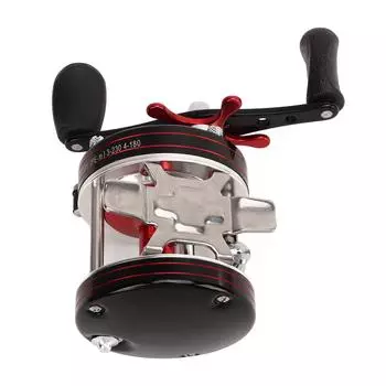 Катушка для заброса приманки, металлическая катушка для заброса приманки, цельнометаллический барабан, поперечная катушка для заброса приманки, река, озеро