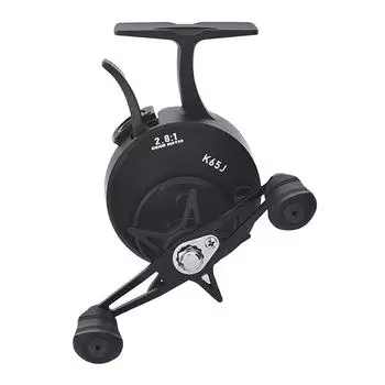 Катушка для зимней рыбалки с металлической проволокой, рыболовное колесо на плоту, переднее рыболовное колесо для зимней рыбалки Right Hand