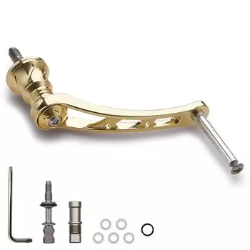 Катушка HEIGHTEN 56 мм Универсальная спиннинговая катушка SHIMANO DAIWA серии Arch (Нет ручки) (Золото) (785) золотой