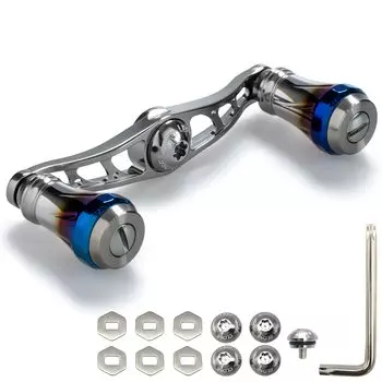 Катушка HEIGHTEN 88 мм Ручка 70 Авиационный алюминий Shimano Daiwa Abu Garcia General Катушка для приманки Серия Aurora (Бронзовый металл и Бронзовый металл B) (39)