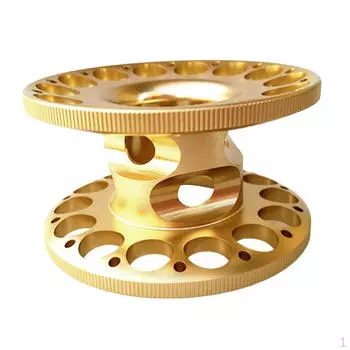 Катушка из сплава с пальцами для подводного плавания с аквалангом подходит для лески длиной 15–30 м/00 футов синий