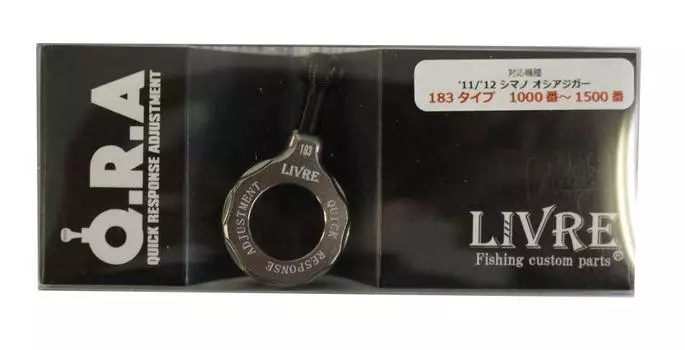 Катушка LIVRE 183 Тип Титан x 8062 QRA Черный.