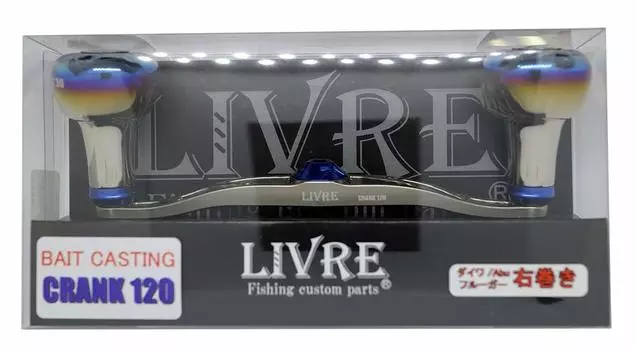 Катушка LIVRE 2679 Full Comp Crank 120 EF30 Right Daiwa TIB