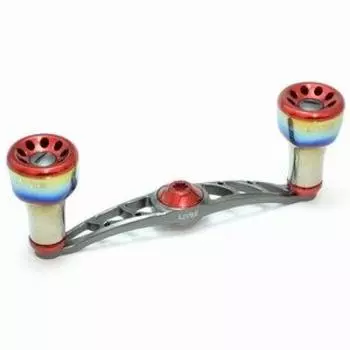 Катушка LIVRE FullComp Crank для Shimano 100 P Red (Правша) (Бронзовый + G)