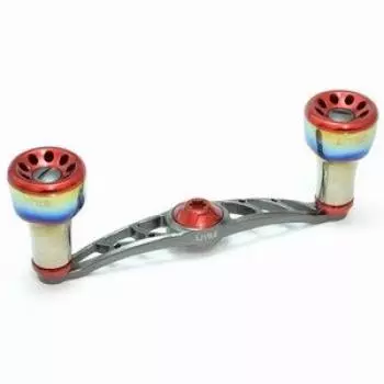 Катушка LIVRE FullComp Crank для Shimano 100 P Red (Правша) (Бронзовый + G)