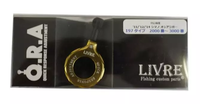 Катушка LIVRE QRA 197 тип золото x черный. 8071