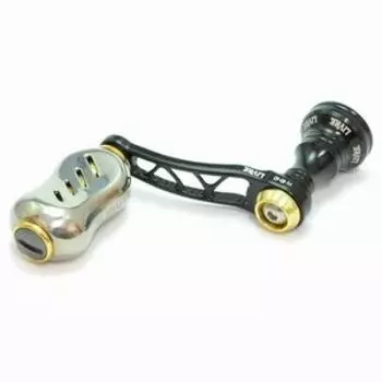 Катушка LIVRE S-образная ручка Fino Knob для Shimano S2 F.V40-43 (Черный P+Золотой G)