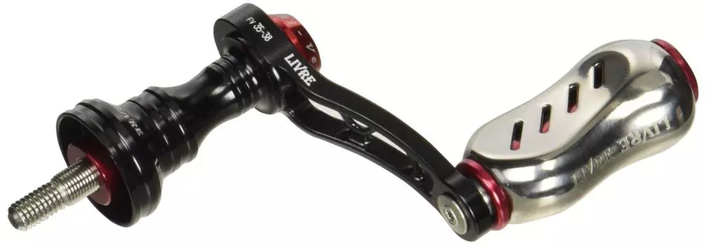 Катушка LIVRE S-образная ручка Fino Knob для Shimano S2 F.V35-38 (Черный P+Красный G)