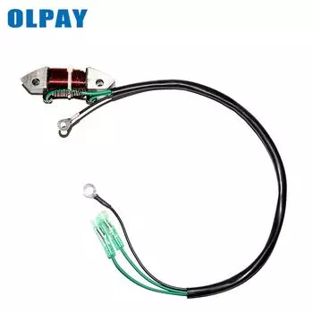 Катушка освещения 66T-85533-00 для 2-тактного лодочного двигателя Yamaha 40HP E40X чёрный