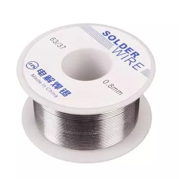 Катушка проволоки для пайки флюсом Tin Le Solder Core 0,8 мм 63/37 R8O4