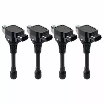 Катушка прямого зажигания для Nissan Serena C25 CC25 NC25 CNC25 X-Trail T31 NT31 TNT31 Lafesta B30NB30 22448-JA00C, 22448-1KT0A, 22448-ED000 (Набор из 4)