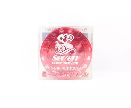 Катушка Seven Guide для сервисного обслуживания для ресайклера лески Daiichi, красная (8174)