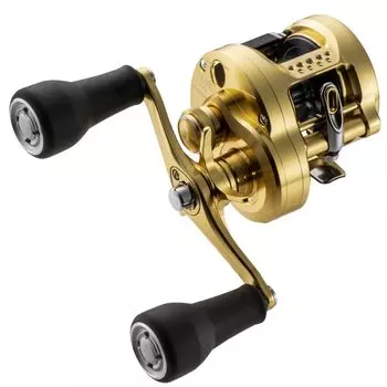 Катушка SHIMANO Bait Reel 23 Calcutta Conquest MD 300XGLH для заброса приманки (Правая ручка)