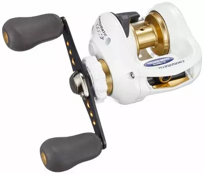 Катушка SHIMANO Bream с двумя валами Chinumatic 1000SP Chinu/Sea белый