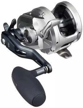Катушка SHIMANO Double Axis 21 Ocean Jigger 2001NRXG Offshore Jigging Blue Fish серебряный