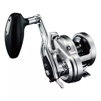 Катушка SHIMANO Double Axis 21 Ocean Jigger 1500XG Offshore Jigging Blue Fish серебряный
