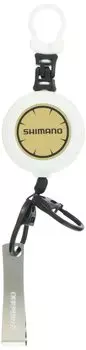 Катушка SHIMANO Hook Reel CR с резаком лески PI-042R белая