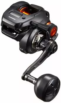 Катушка SHIMANO с двойной осью 20 Barchetta F Custom 151 для ловли камбалы, легкой блесны с лодки/ручной заводки (оставил) чёрный