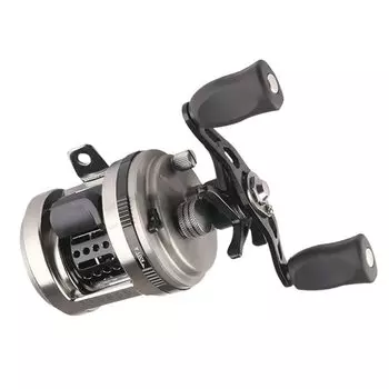 Катушка VISPREA Катушка для приманки Рыболовная катушка Барабанная катушка Левосторонняя Правосторонняя Легкая шпуля с мелкой канавкой Фрикцион 6 кг Передаточное отношение 7,0:1 Алюминиевый сплав
