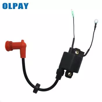 Катушка зажигания 6H3-85570-10-00 для 2-тактного лодочного двигателя Yamaha 55HP 60HP 90HP чёрный