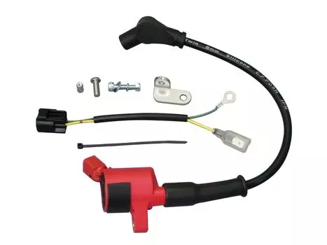 Катушка зажигания CF POSH Racing IG Coil EVO Speed Pro Twin силиконовый шнур зажигания черный SR400/500 840710-09 чёрный