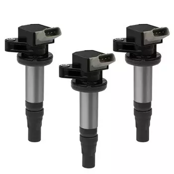 Катушка зажигания для автомобилей Daihatsu 4-контактный двигатель детали прочный ремонт совместимый комплект из 3 19500-B2050 19500-B2051
