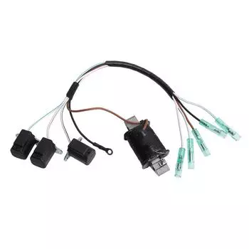 Катушка зажигания лодочного двигателя 6H3-85520-00 Замена триггера зажигания для 2-тактного подвесного мотора мощностью 60 л.с.