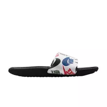 Nike Детские кроссовки Kawa Slide SE JDI GS черные белые CT6619-010