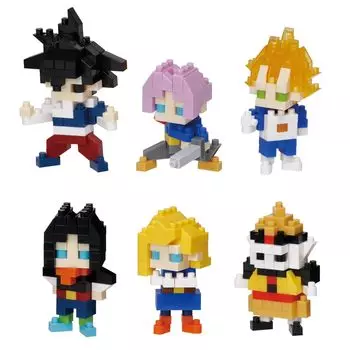 Kawada Nano Block Mini Nano Dragon Ball Z vol.4 (BOX) NBMC62S 1BOX 6 pieces, 6 types in total