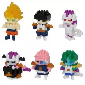 Kawada Nano Block Mini Nano Dragon Ball Z vol.2 (BOX) NBMC_40S 1BOX = 6 pieces, 6 types in total
