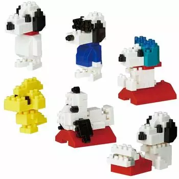 Kawada Nano Block Mini Nano Peanut 1BOX 6 Всего 6 видов NBMC_07S = штук,