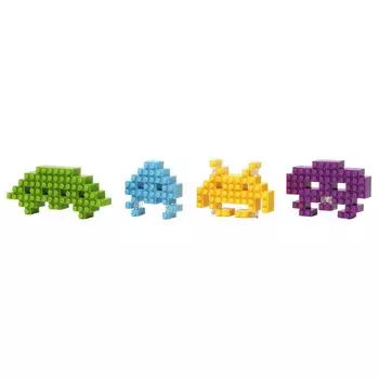 Kawada Nano Block Space Invader Invader 2 xx 18 см от 12 лет и старше Интерьер Хобби NBCC_108 10.5 NBCC_108