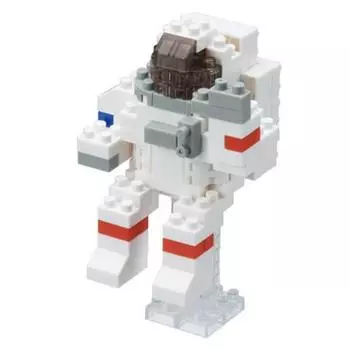 Kawada Nanoblock Astronaut, NBC 198, 1, популярные корейские игрушки