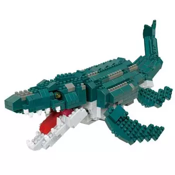 Kawada Nanoblock Dinosaur DX Mosasaurus xx 32 см Возраст Интерьер Хобби 6.5 12.5 12+ NBM-053