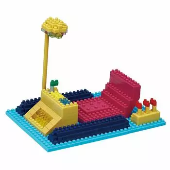 Kawada Nanoblock Doraemon Time Machine I m NBCC_076