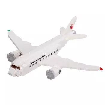Kawada Nanoblock JAL Airliner 580 деталей x 10 x Ages Interior Hobby 19,5 18,5 см 12+ NBM-044