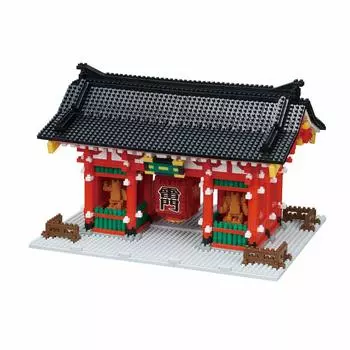 Kawada Nanoblock Kaminarimon Deluxe Edition NB-046