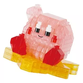 Kawada Nanoblock Kirby s Dream Land Clear Version 220 Pieces Ages 12 and Up NBCC_160