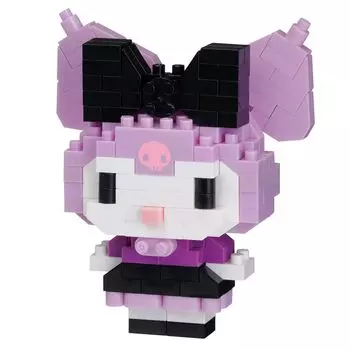 Kawada Nanoblock Kuromi Dress Up NBCC230 3 x 10,5 x 18 см 12 лет и старше Interior Hobby NBCC230