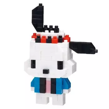 Kawada Nanoblock Pochacco Happi 3 xx 18 см 12 лет и старше Интерьер Хобби NBCC_219 10.5 NBCC_219