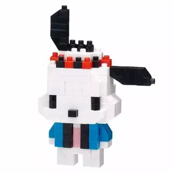 Kawada Nanoblock Pochacco Happi NBCC_219 3 x 10,5 x 18 см от 12 лет и старше Interior Hobby NBCC_219