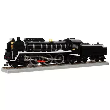 Kawada Nanoblock Steam Locomotive Deluxe Edition 7 x 42 x 21 см Ages Interior Hobby NB-062 12+ NB-062