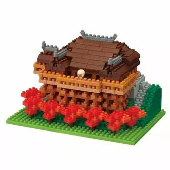 Kawada Nanoblock Temple Kiyomizu, 620 штук NBH_194