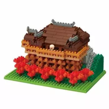 Kawada Nanoblock Temple Kiyomizu, 620 штук NBH_194