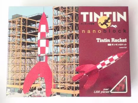 Kawada Nanoblock Тинтин Ракета