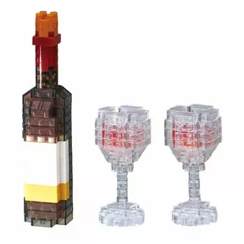 Kawada Nanoblock Винный 1,6x1,6x7,69см NBC_304