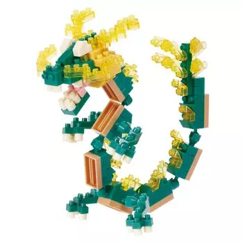 Kawada Nanoblock Zodiac Dragon 160 деталей 9 x 5 x Ages Interior Hobby 10,5 см 12+ NBC_385