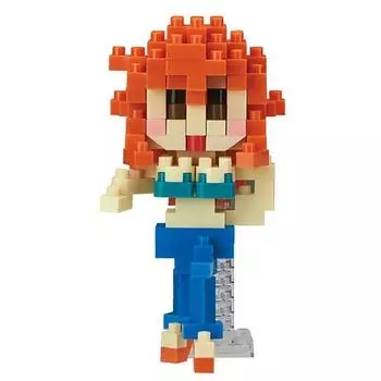 Kawada One Piece Nami Nanoblock 150 штук NBCC-048, разноцветные, популярные корейские игрушки