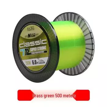 Кавадас 500 м Нейлоновая монофиламентная леска для дальнего заброса, серфкастинга и морских удилищ 6.0