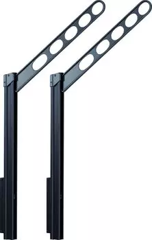 Kawaguchi Giken Алюминиевая бельевая веревка из полиацеталя для поясной стены Hoscreen темная бронза 2 шт. 1 комплект литая под давлением, экструзия, GP-55-DB